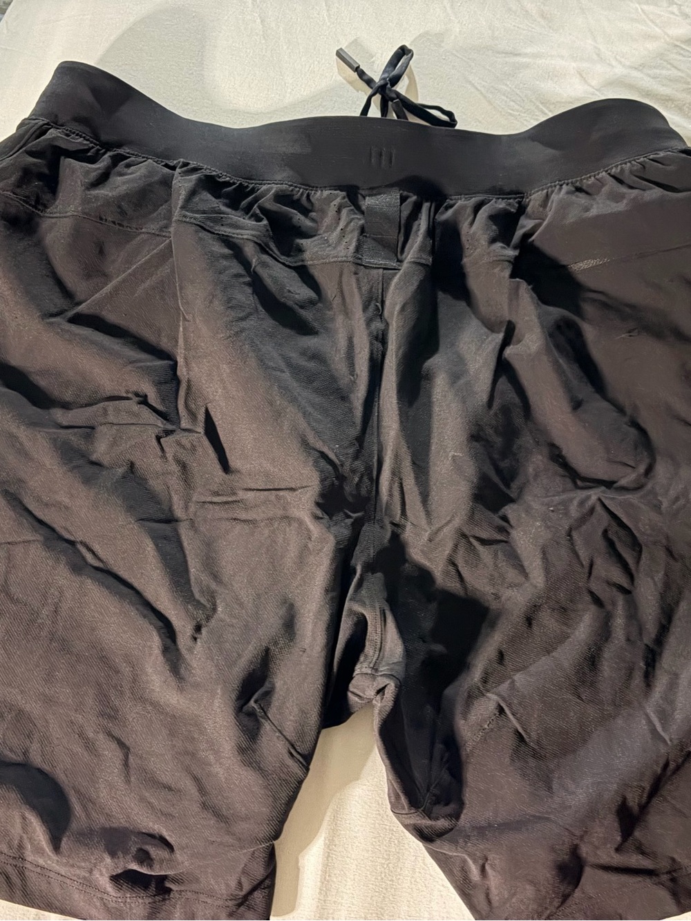lululemon athletica Black Men's License to Train Lined Short 7"